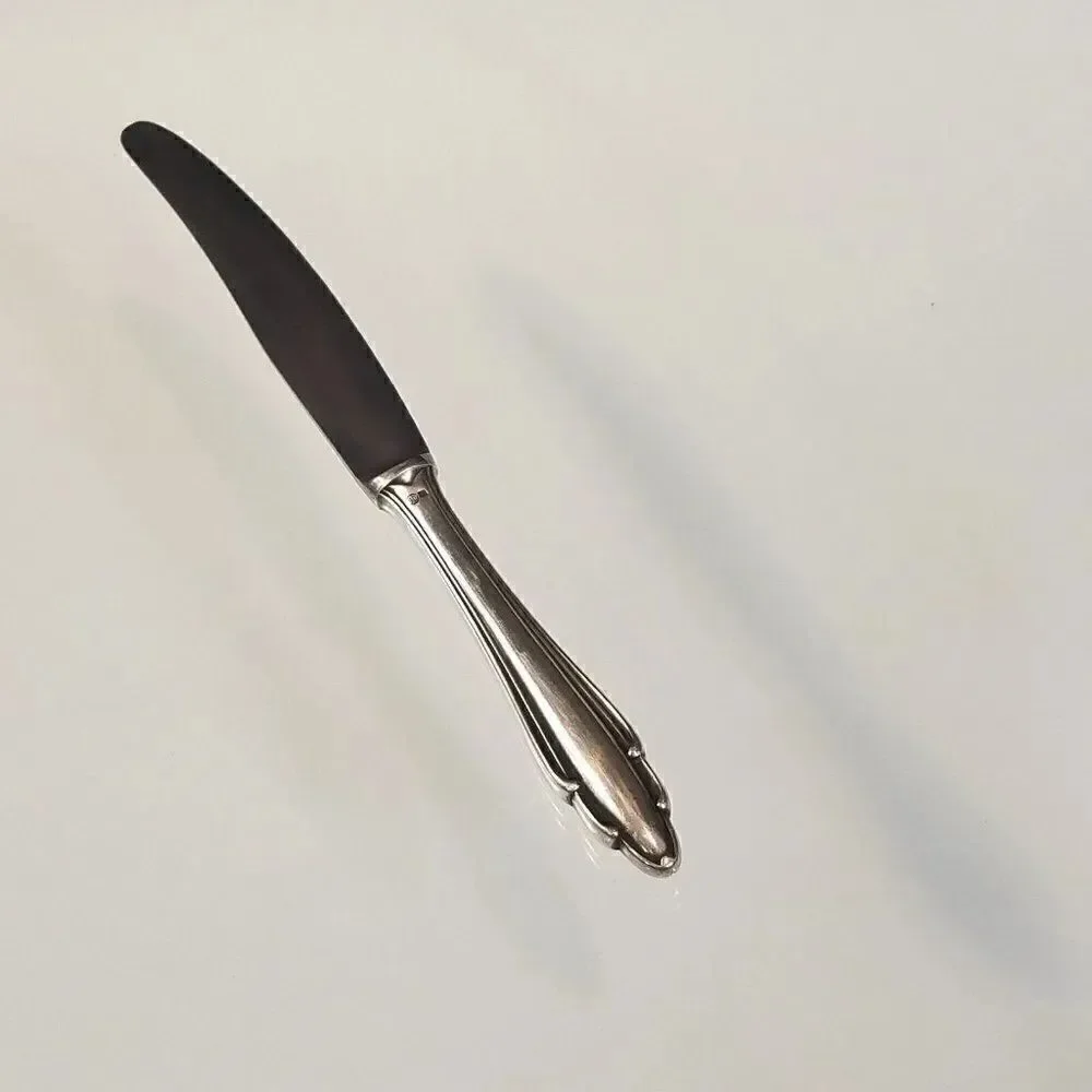 Vintage Gowe Wellner German Sliver Plate Knife Marke GW Gowe 90 18